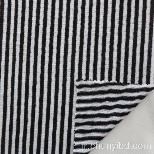 Modèles d&#39;échantillon sans échantillon doux et extensible Modèle à 100% Tissu en tricot en jersey unique en polyester pour les vêtements